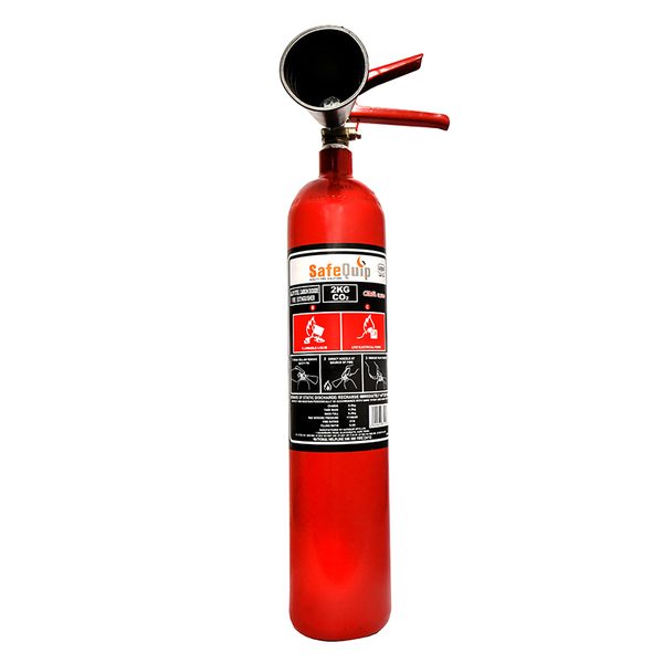 SafeQuip 2kg CO2 fire extinguisher