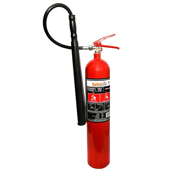 SafeQuip 5kg CO2 fire extinguisher