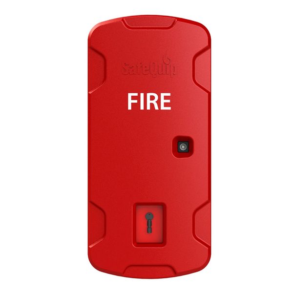 SafeQuip 9kg poly hinge weatherproof extinguisher cabinet