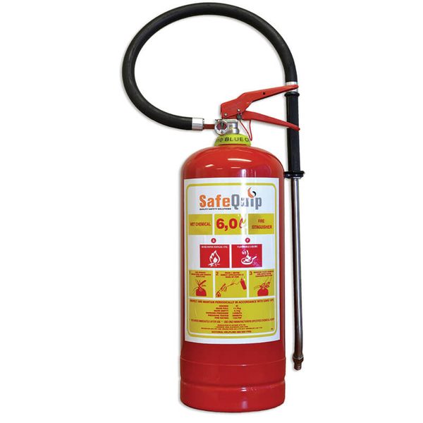 SafeQuip 6 litre wet chemical fire extinguisher