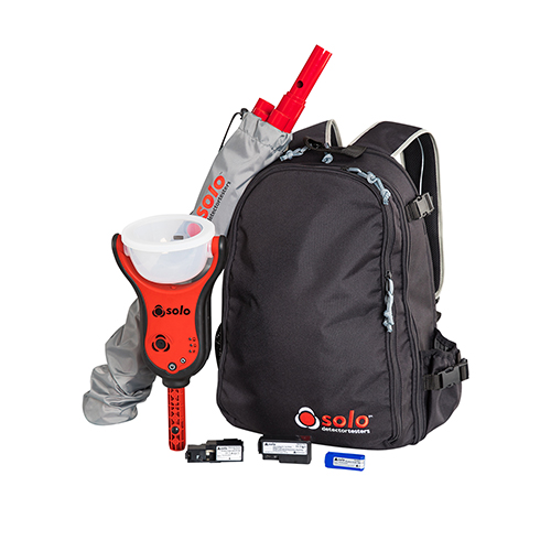 Urban 365 smoke detector test kit with backpack